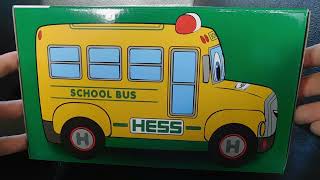 My Hess Truck 2024 School Bus Plush Review [upl. by Hadrian516]