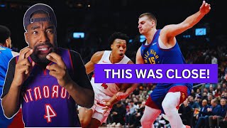 NUGGETS at RAPTORS  FULL GAME HIGHLIGHTS  RAPTORS GUY REACTS [upl. by Nerraj]