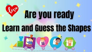 quotShape Guessing Game for Kids Fun amp Educational Learningquot [upl. by Dhaf]