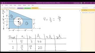 Statics  Centroids of Composite Shapes 2 [upl. by Pamelina]