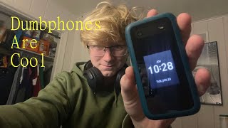 using a dumbphone as a comp sci major  why  review [upl. by Haorbed]