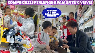 BAWA VEIVEI BELI PAKAIAN DAN KEBUTUHAN LAINNYA MAMA SENANG TERIMA KASIH KELUARGA ONLINE [upl. by Anita341]