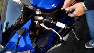 TAR How to Install Motorcycle Levers Brake and Clutch [upl. by Chara]