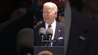 Biden warns about threat to democracy in DDay speech [upl. by Nerac]