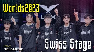 El camino de Faker y T1 hasta la final de los Worlds 2023 Swiss Stage  TELEANNIE [upl. by Abeh]