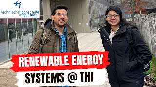 INSIGHTS INTO RENEWABLE ENERGY SYSTEMS MASTER AT TH INGOLSTADT [upl. by Kimberli172]