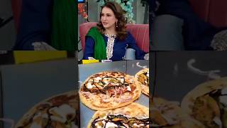 😮Saba faisal subha Kon Sa nashta krti ha How to make chicken prathaa shorts youtubshorts viral [upl. by Airdnaz]