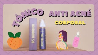 Reseña NATURALÚ COSMETICS CONTROL BHA TÓNICO ANTI ACNÉ CORPORAL [upl. by Anelas741]