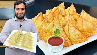 Aloo Samosay Recipe  Easy Step by Step Crispy Potato Samosa Better [upl. by Quinta871]