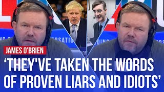 James OBrien highlights the political imbecility of Brexit amid new food import checks  LBC [upl. by Ruben]