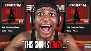 this is actually INCREDIBLE EMINEM  THE EMINEM SHOW album reaction [upl. by Aundrea]