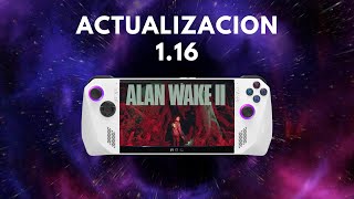 Prueba de rendimiento Alan Wake 2 Asus ROG Ally [upl. by Miksen]