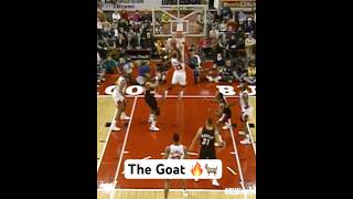 Michael Jordan came out of NOWHERE for that dunk 😳 Put back off the freethrow NBA [upl. by Mikeb896]