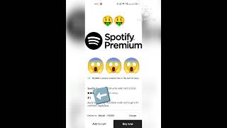 Spotify offer  Spotify  Spotify premium coupon code flipkart redeem  free Spotify 699 for 12M [upl. by Latricia970]