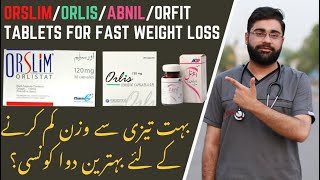 Orslim tablet for weight loss  Orlis capsule for weight loss  Abnil capsule orlistat weight loss [upl. by Ocko679]