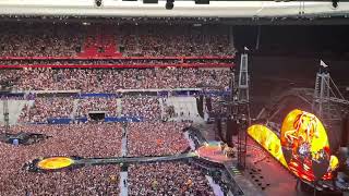 Concert Coldplay GROUPAMA Stadium 25062024 Paradise [upl. by Plate]