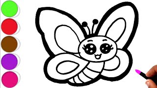 Flying bee drawing ll Easy step by step drawing for kids ll Bee drawing tutorial [upl. by Hacim]