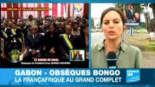 Bongo  obsèques la Françafrique au grand complet [upl. by Fabiolas]