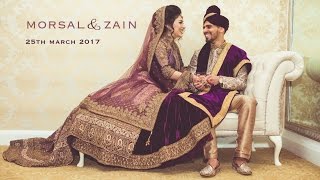 Morsal amp Zain  Asian Wedding Photography in London UK [upl. by Hackney]