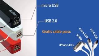 Cargador portátil para celular Kolke KPB200 [upl. by Asinet]