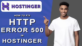 How to fix http error 500 in hostinger 2024 [upl. by Haggar]