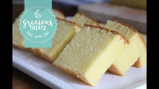 How to Bake Super Soft Moist Butter Cake Easy [upl. by Harahs]