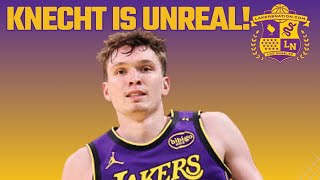 Dalton Knecht ON FIRE Lakers Beat Jazz [upl. by Ennaear51]