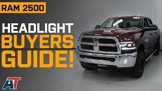 How to Choose Aftermarket Headlights for Your RAM 2500 Truck [upl. by Ahsinna]