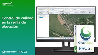 Global Mapper Pro 25 Control de calidad en la rejilla de elevación [upl. by Oulman]