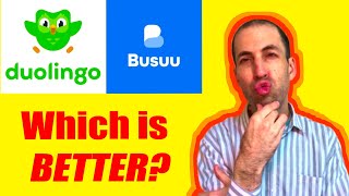 DUOLINGO Vs BUSUU Which is Better [upl. by Ahsiki]