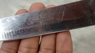 Knife is like a Razor Blade in Just 1 Minute with using only Ceramic Plate [upl. by Kurys]