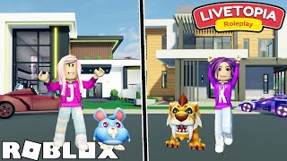 We played Livetopia Roleplay on Roblox [upl. by Lyrpa561]