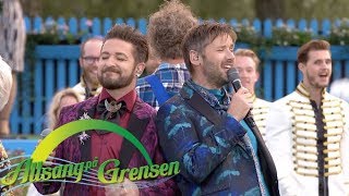 Gjengen fra Teigenmusikalen synger «Optimist» Allsang på Grensen 2019 [upl. by Dorsman116]