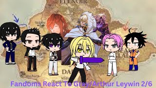 Fandoms react to GreyArthur Leywin  Tbate  26  EngRus [upl. by Suzetta]