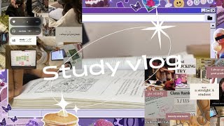 MINI STUDY VLOG exam note taking psgcasian [upl. by Sabas]