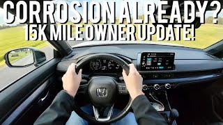 2024 Honda CRV SportL Hybrid AWD  15K Mile POV Owner Review  Problems Fuel Economy amp More [upl. by Bourgeois17]