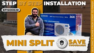 Installing a DIY MultiZone MrCool Mini Split Super Easy and Saved Thousands [upl. by Anthony]