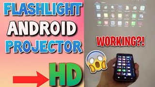 Flashlight projector App for Android  FLASHLIGHT VIDEO PROJECTOR TUTORIAL FOR ANDROID 2021 New [upl. by Bordie]