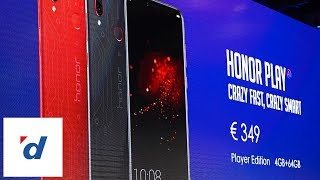 Honor Play Handson Honor tritt aus dem Schatten Huaweis IFA2018 [upl. by Latt]