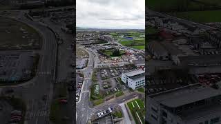 Portlaoise CoLaois Ireland dance music djimini4pro ireland dronevideo ireland [upl. by Ecenahs]