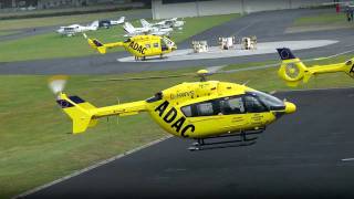 ADAC Rettungshubschrauber Impressionen Flugplatz Bonn Hangelar FULL HD [upl. by Gustavus]