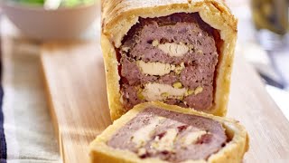 Recette  Pâté en croûte aux 3 viandes [upl. by Sanyu]