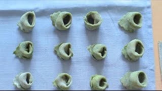 Selbstgemachte grüne Tortellini mit Spinat und Ricotta [upl. by Agamemnon]