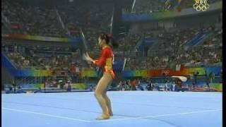 Jiang Yuyuan CHN  2008 Beijing Olympics  Qual FX [upl. by Ayocal]