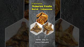 Namrun usulü Fındık Lahmacun Muska Börek [upl. by Molohs]