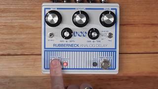 DOD Rubberneck Analog Delay Demo [upl. by Saisoj]