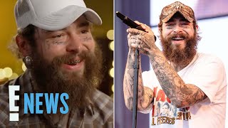 Post Malone Says 2YearOld Daughter Saved His Life Following Struggle With Loneliness  E News [upl. by Ynavoeg]