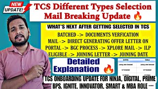 TCS Joining Letter Breaking Update 🔥  Selected Candidates Update  Readiness Survey  Batched ILP [upl. by Reese]