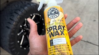 Chemical guys spray wax quick review on a truck [upl. by Reta]