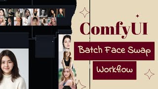 SD3 Batch Face Swap Workflow [upl. by Arahsak53]